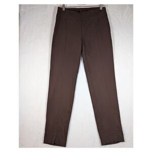 Roz & Ali Brown stretch pants sz 8 See measurements in photosVGUC